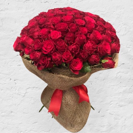 Bouquet of 101 Red Roses